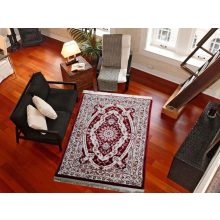 Adeboró klasszikus szőnyeg 125 x 200 cm bordó bézs