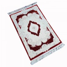 Adolár Exclusive Prémium Szőnyeg Bordó Fehér 70 x 100 cm