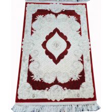 Adolár Exclusive Prémium Szőnyeg Bordó Fehér 70 x 100 cm