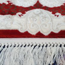 Adolár Exclusive Prémium Szőnyeg Bordó Fehér 70 x 100 cm