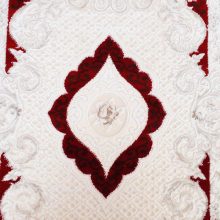 Adolár Exclusive Prémium Szőnyeg Bordó Fehér 70 x 100 cm