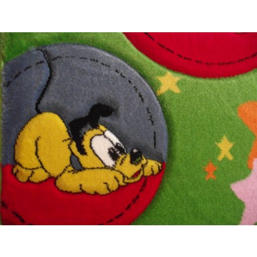 Plútó és Mickey Zöld gyerekszőnyeg