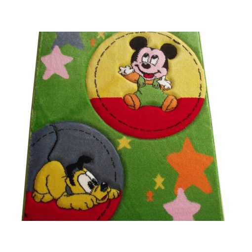 Plútó és Mickey Zöld gyerekszőnyeg