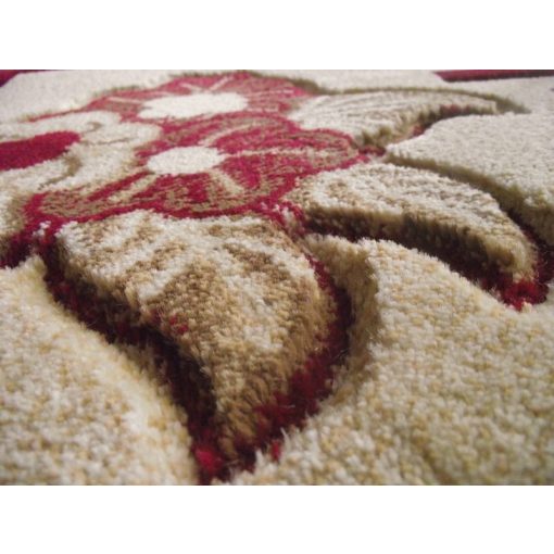 Agatha Bordó Krém Szőnyeg 80 x 150 cm