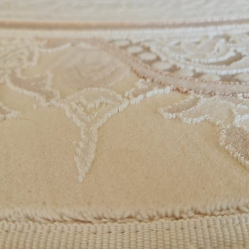 Agropoli kerek klasszikus szőnyeg 200 cm bézs