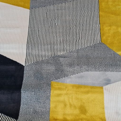 Akela Modern Sárga Szőnyeg 70 x 100 cm