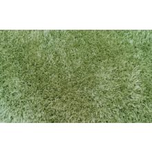 Albanella nagy kerek shaggy szőnyeg 200 cm zöld