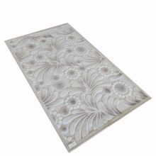 Almanda puha futószőnyeg 80x300 cm virágmintás bézs