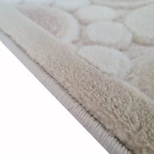 Almanda puha futószőnyeg 80x300 cm virágmintás bézs