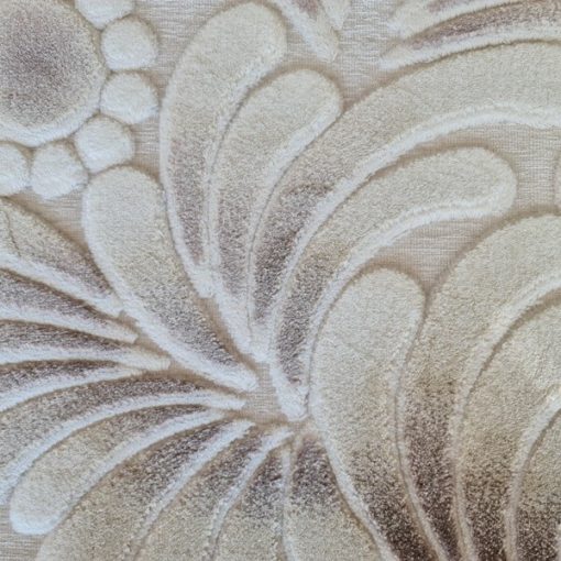 Almanda puha futószőnyeg 80x300 cm virágmintás bézs