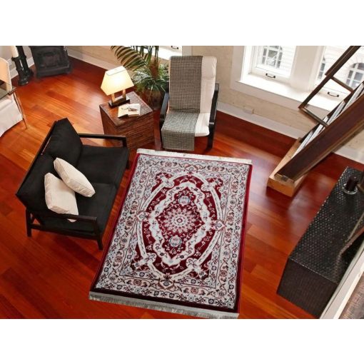 Amondó bordó klasszikus szőnyeg 70 x 100 cm bordó bézs