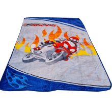 Angelotti Full Vastag Gyerek Pléd Motoros Ágytakaró Kék 160 x 220 cm