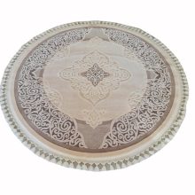 Antilia kerek klasszikus szőnyeg 200 cm bézs