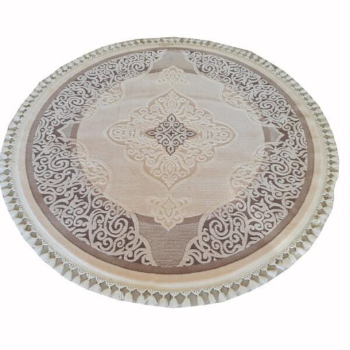 Antilia kerek klasszikus szőnyeg 200 cm bézs