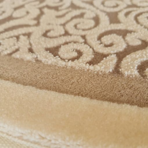 Antilia kerek klasszikus szőnyeg 200 cm bézs