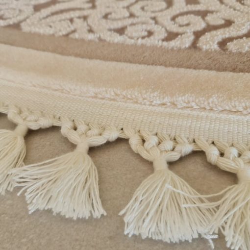 Antilia kerek klasszikus szőnyeg 200 cm bézs