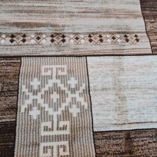 Aricia Modern Futószőnyeg Barna 80 x 300 cm