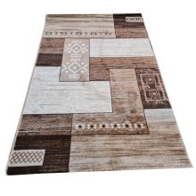 Aricia Modern Szőnyeg Bézs Barna 70 x 100 cm