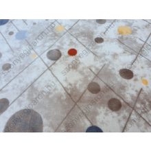 Zséda mosható Szürke pöttyös szőnyeg 200 x 290 cm