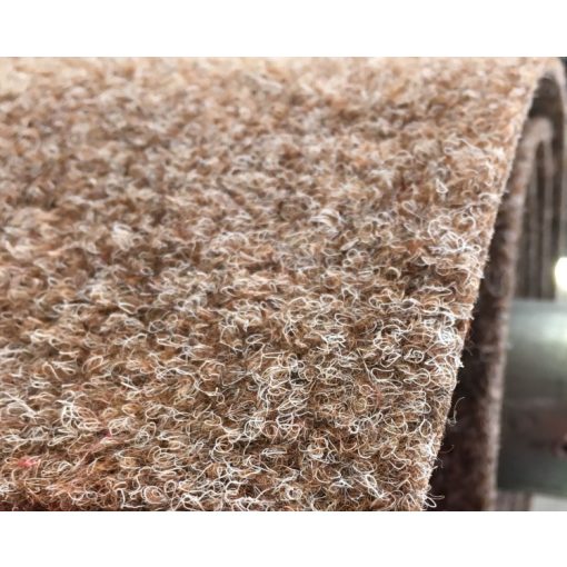 Erős Ipari Filc Padlószőnyeg 4m barna színben Edző-, és fitness termekbe