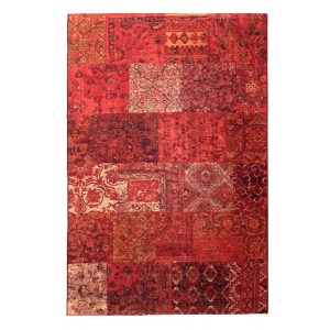 Pamplona kiváló minőségű bordó fehér szőnyeg