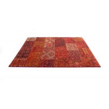 Pamplona kiváló minőségű bordó fehér szőnyeg