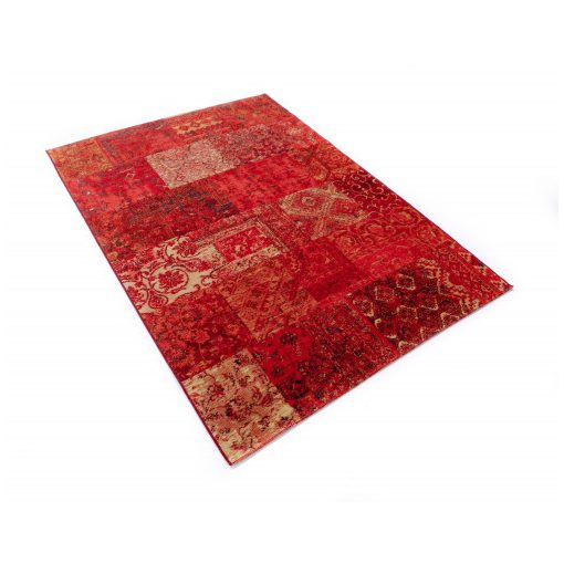 Pamplona kiváló minőségű bordó fehér szőnyeg