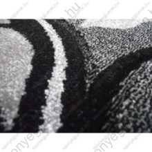 Runner fekete - fehér Futószőnyeg 80 x 300 cm