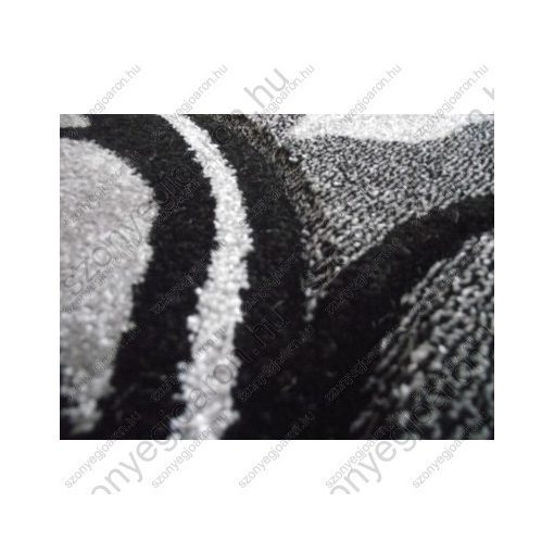 Runner fekete - fehér Futószőnyeg 80 x 300 cm