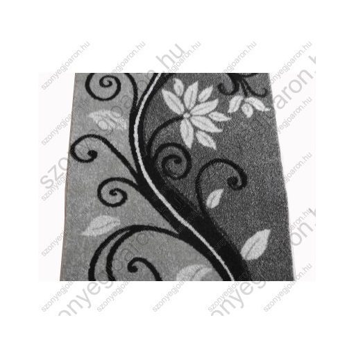 Runner fekete - fehér Futószőnyeg 80 x 300 cm