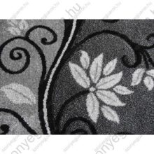 Runner fekete - fehér Futószőnyeg 80 x 300 cm