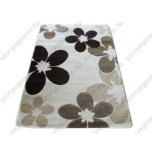 Tímea Bézs Barna Nyírt szőnyeg 120 x 170 cm