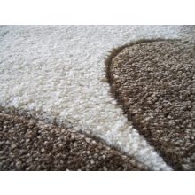 Tímea Bézs Barna Nyírt szőnyeg 120 x 170 cm