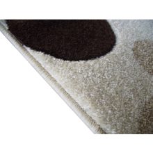 Tímea Bézs Barna Nyírt szőnyeg 120 x 170 cm