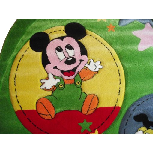 Mickey Álmai  Zöld Ovál Gyerekszőnyeg 125 x 200 cm