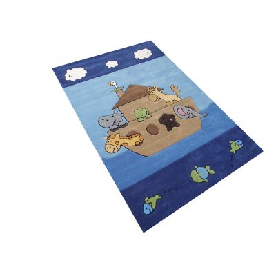 Teki Hóci Pő és Barátai Kék Gyerekszőnyeg 120 x 180 cm