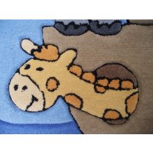 Teki Hóci Pő és Barátai Kék Gyerekszőnyeg 120 x 180 cm