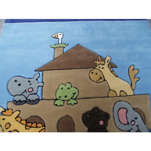 Teki Hóci Pő és Barátai Kék Gyerekszőnyeg 120 x 180 cm