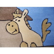 Teki Hóci Pő és Barátai Kék Gyerekszőnyeg 120 x 180 cm