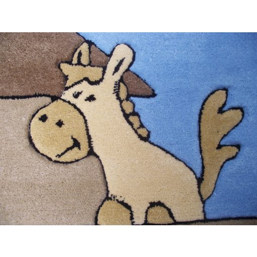 Teki Hóci Pő és Barátai Kék Gyerekszőnyeg 120 x 180 cm