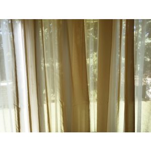 Alinka Bézs Organza Függöny  300 x 250 cm