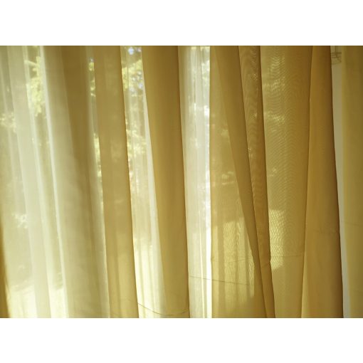 Alinka Bézs Organza Függöny  300 x 250 cm