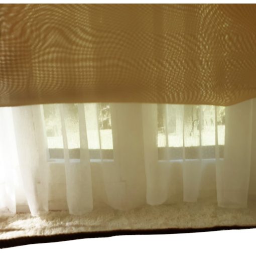 Alinka Bézs Organza Függöny  300 x 250 cm