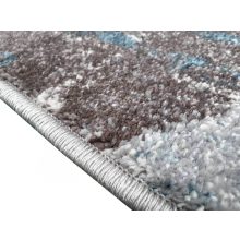 Babilon modern szőnyeg bézs barna szürke kék 80 x 150 cm