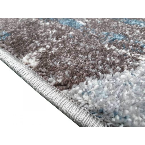 Babilon modern szőnyeg bézs barna szürke kék 80 x 150 cm