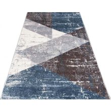 Babilon modern szőnyeg nagyméretű 250 x 350 cm kék