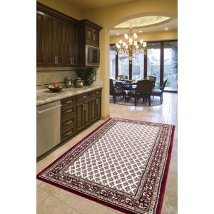 Balassa Krém Bordó Nagy Klasszikus Szőnyeg 240 x 340 cm