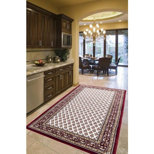 Balassa Krém Bordó Nagy Klasszikus Szőnyeg 200 x 290 cm