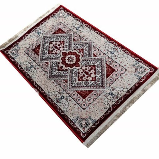 Beniel nagyméretű klasszikus szőnyeg 250 x 350 cm bordó bézs