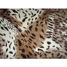Magola Leopárd mintás Bézs Fekete Pléd Ágytakaró  200 x 240 cm